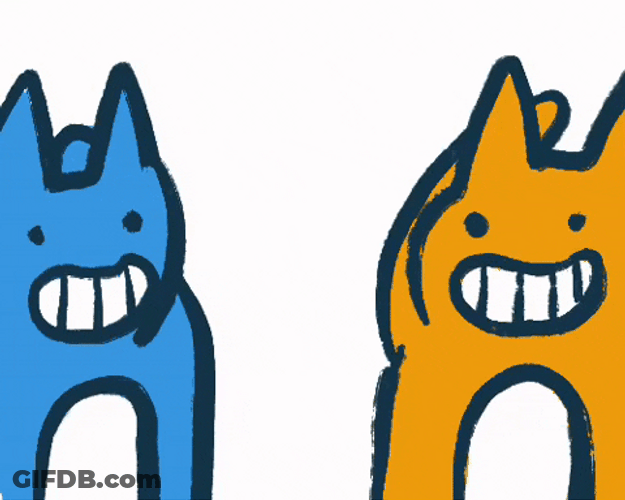 Happy Friendship Day Cat Friends GIF