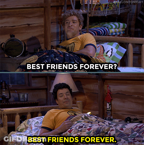 Happy Friendship Day Justin Timberlake And Jimmy Fallon GIF