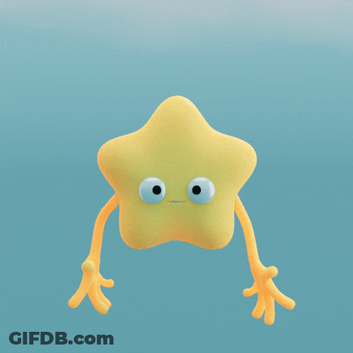 Happy Friendship Day Star Friend GIF