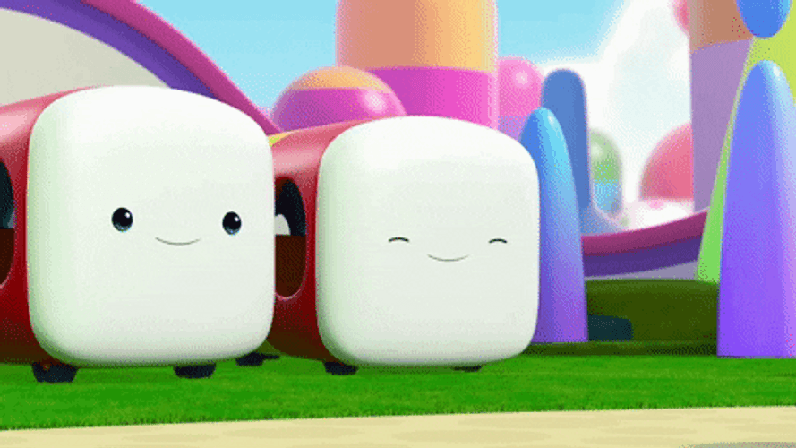 Happy Funny Faces True Rainbow Kingdom GIF