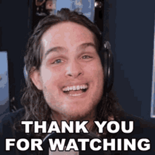 Happy Gamer Thank You For Watching GIF