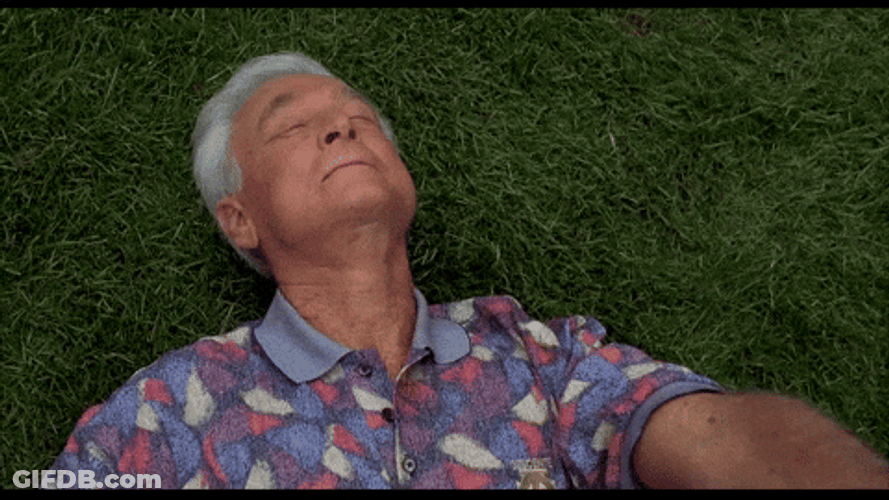 Happy Gilmore Bob Barker Drooling Eyes With Lip Bite GIF