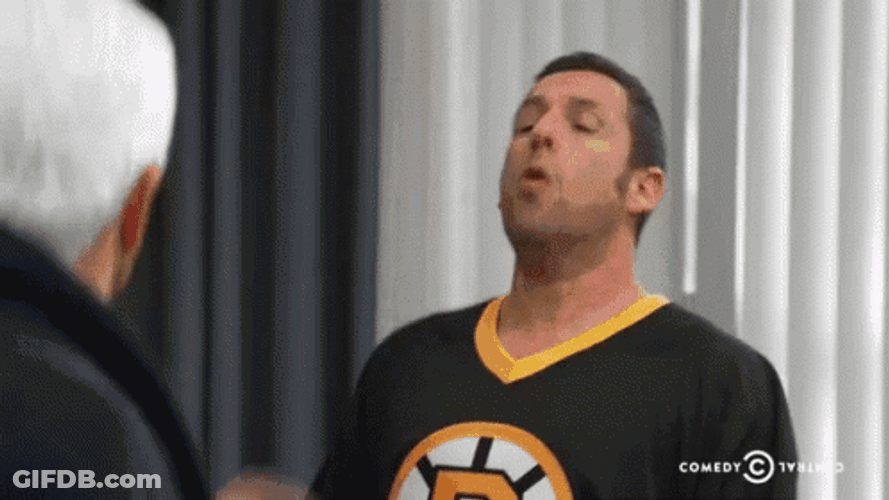 Happy Gilmore Bob Barker Punch And Got Dodged GIF