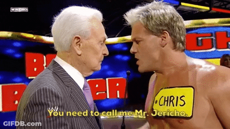 Happy Gilmore Bob Barker You Need To Call Me Mr Jericho GIF