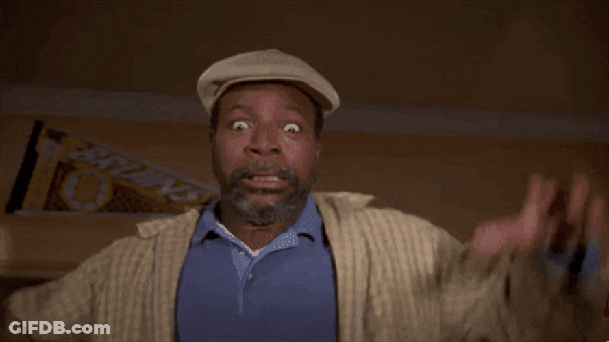 Happy Gilmore Chubbs Peterson Fall Scream GIF