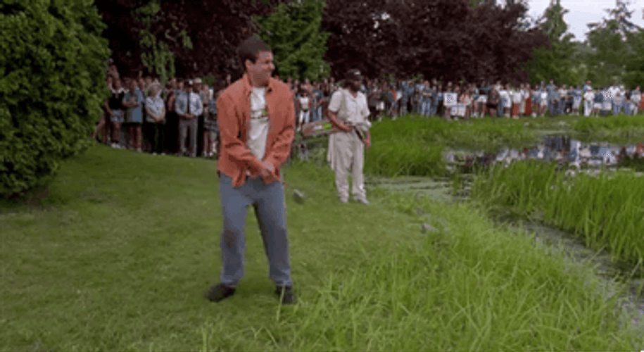 Happy Gilmore Frustrated Angry GIF