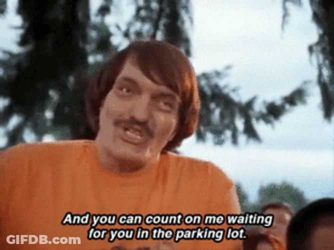 Happy Gilmore Mr. Larson You Can Count On Me GIF