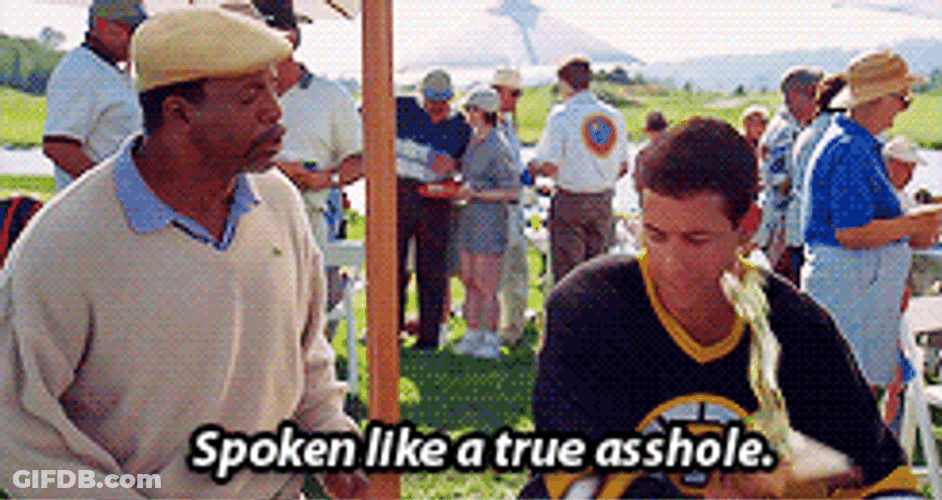 Happy Gilmore Spoken Trophy GIF