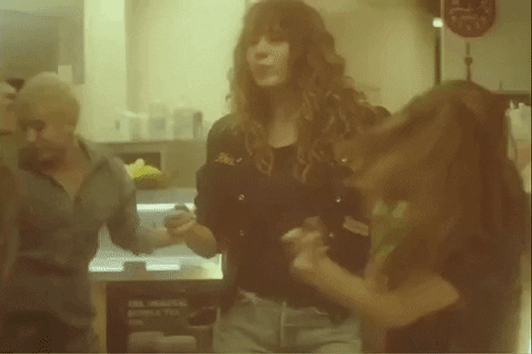 Happy Girlfriends Day Grooving Women GIF