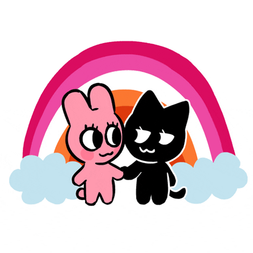 Happy Girlfriends Day Lovely Couple GIF