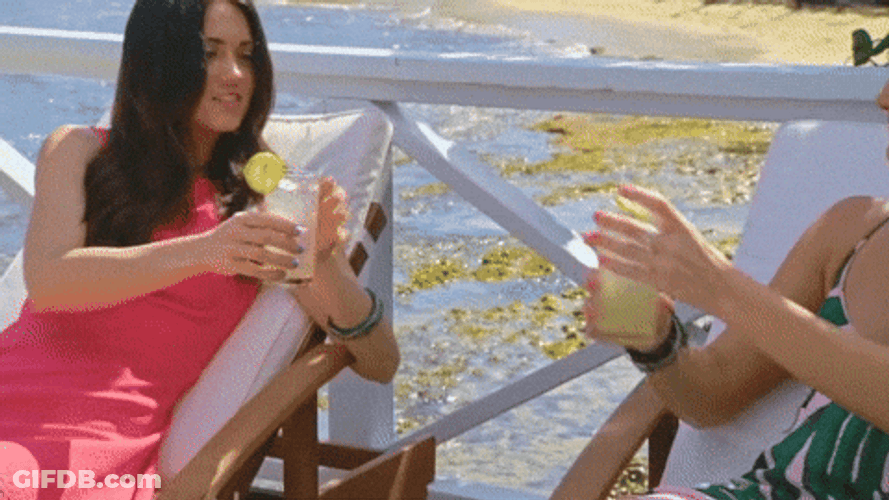 Happy Girlfriends Day Sea Side Celebration GIF