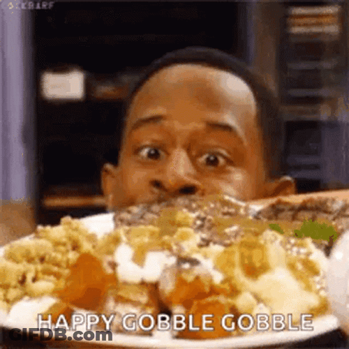 Happy Gobble Gobble Martin Payne GIF