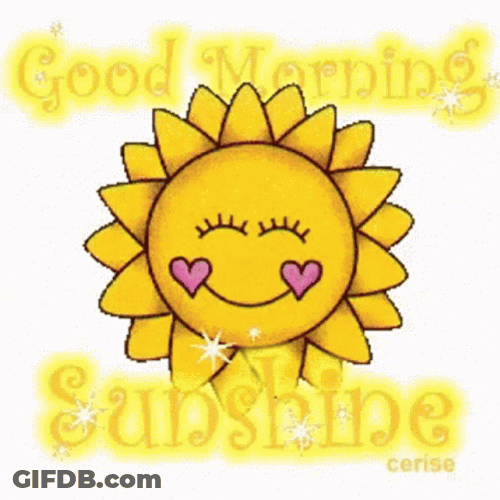 Happy Good Morning Sunshine GIF
