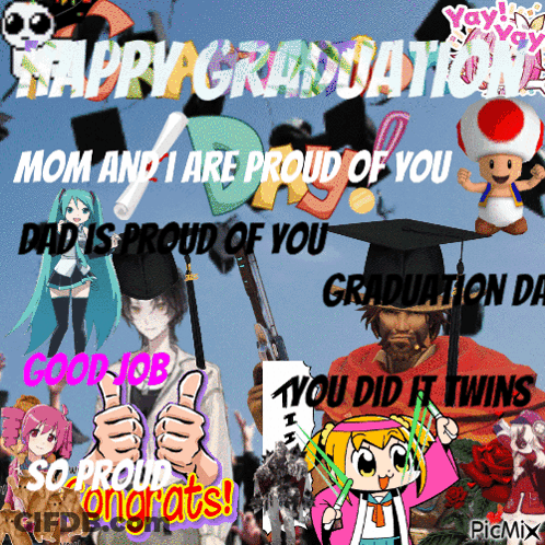 Happy Graduation Mom Proud Of You GIF