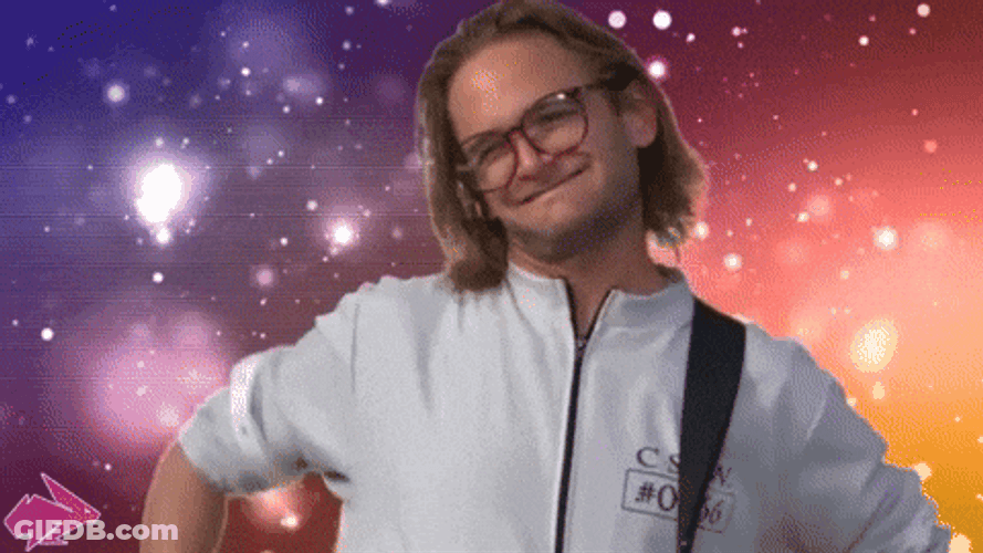 Happy Guy Awww Shucks GIF