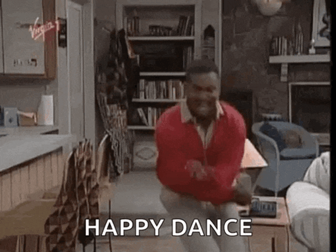 Happy Guy Dancing GIF