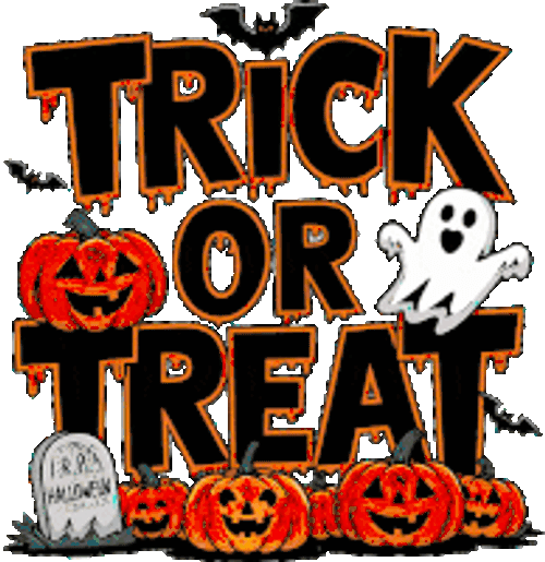 Happy Halloween Day Greetings Sticker GIF
