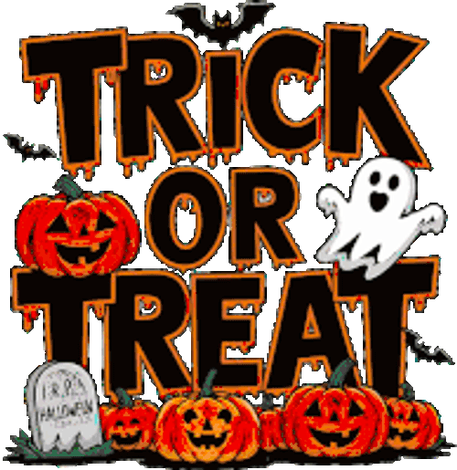 Happy Halloween Day Greetings Sticker GIF