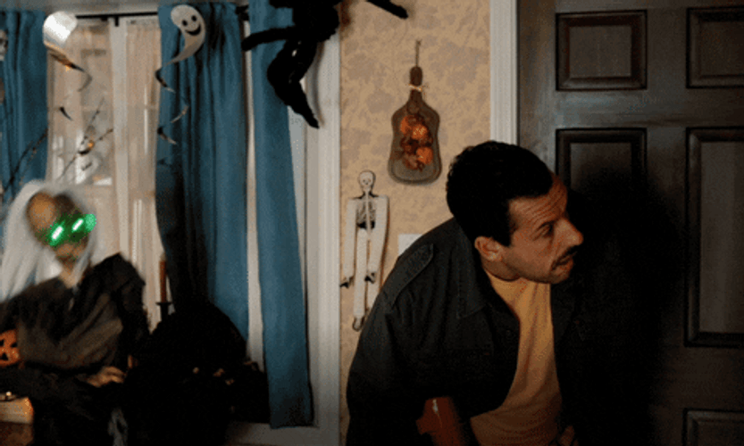 Happy Halloween Funny Scared Hubie Dubois GIF