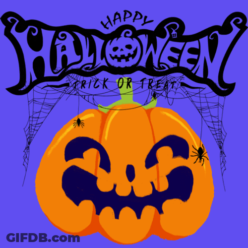 Happy Halloween Halloween Good Night GIF