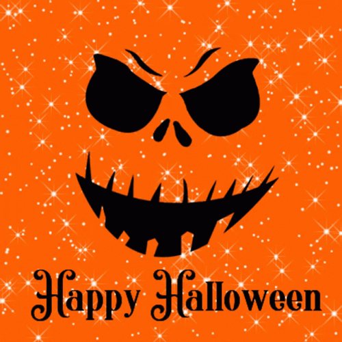 Happy Halloween Jack-O'-Lantern GIF