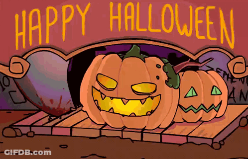 Happy Halloween Pumpkins GIF