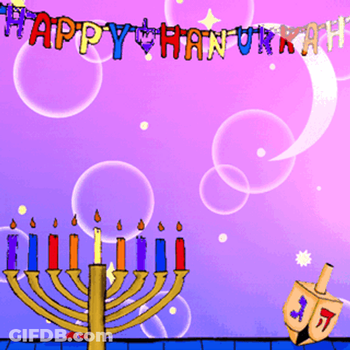 Happy Hanukkah Celebration Jake Walker GIF