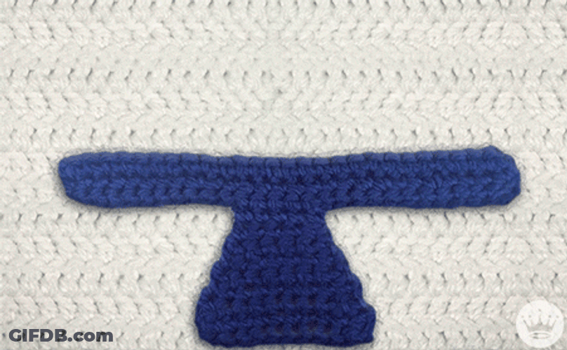 Happy Hanukkah Crochet Hallmark E-Card GIF