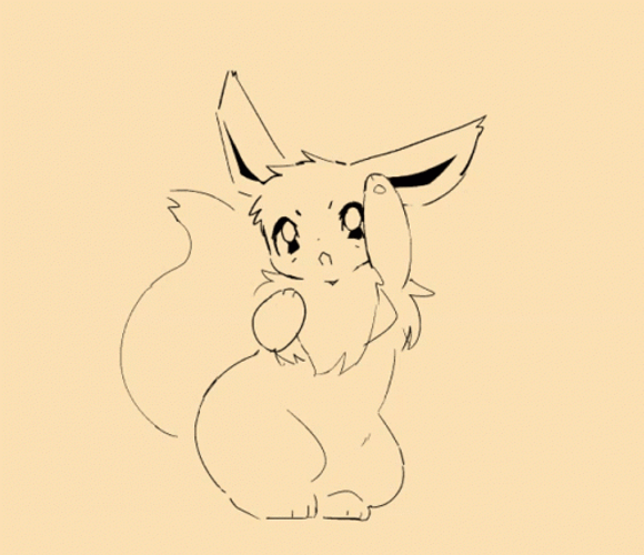 Happy Happy Happy Meme Adorable Eevee Dancing GIF