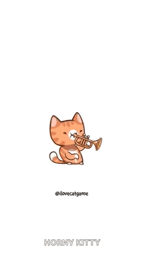 Happy Happy Happy Meme Orange Emoji Cat GIF