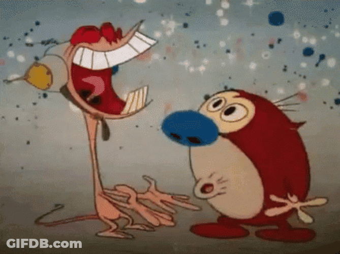 Happy Happy Joy Joy Ren And Stimpy GIF