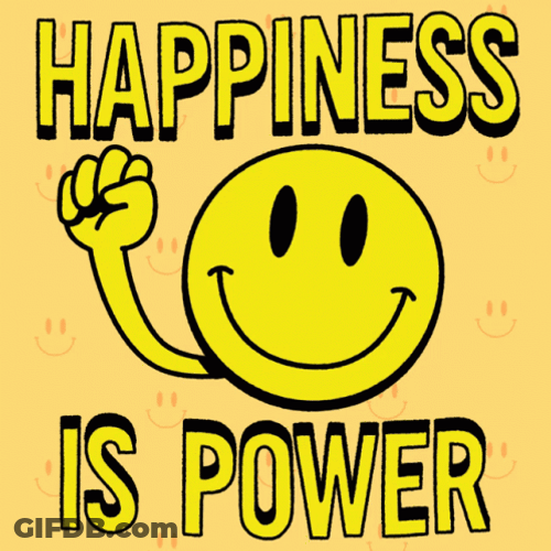 Happy Happy Joy Joy Smiley Emoji GIF