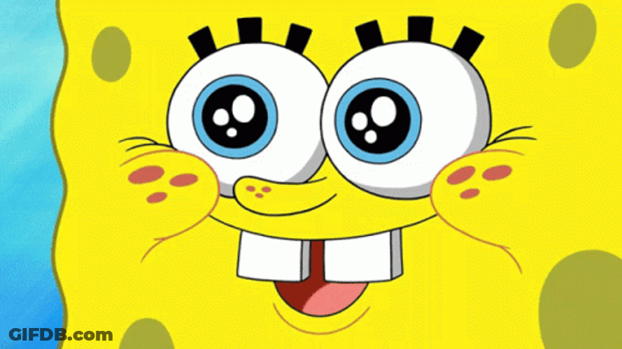 Happy Happy Joy Joy Spongebob Squarepants GIF