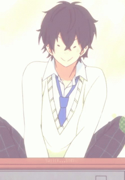 Happy Haru Yoshida Anime GIF