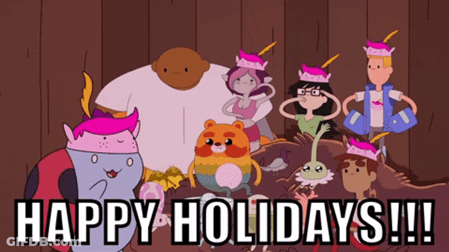 Happy Holidays Bravest Warriors GIF