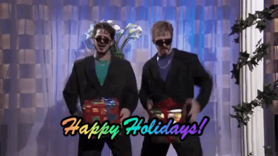 Happy Holidays Meme Saturday Night Live GIF