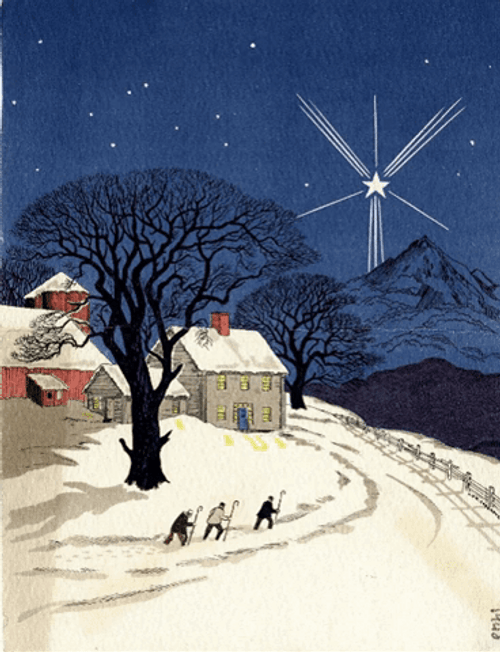 Happy Holidays Star Of Bethlehem GIF