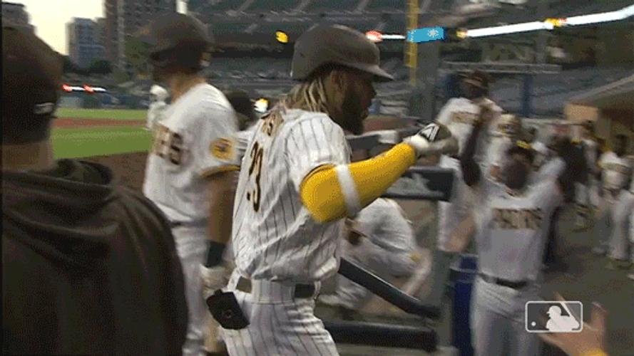 Happy Hops Tatis Jr With Team GIF
