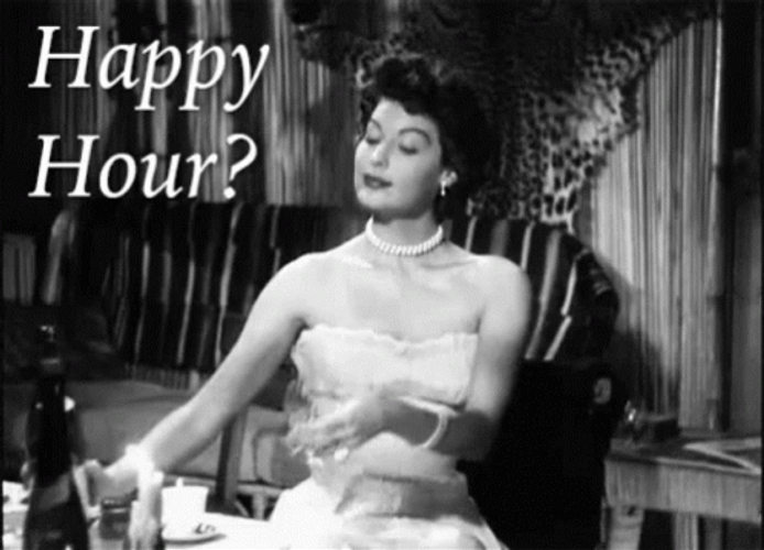 Happy Hour Ava Gardner GIF