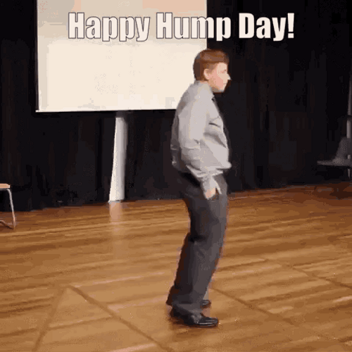 Happy Hump Day Slowly Dancing Man GIF