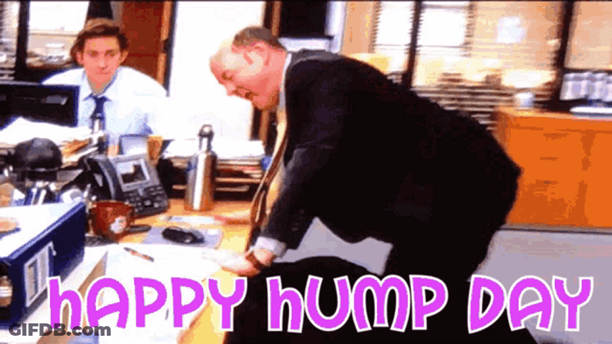 Happy Hump Day The Office Dancing Man GIF