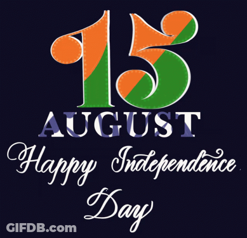 Happy Independence Day Greeting Card 15 GIF