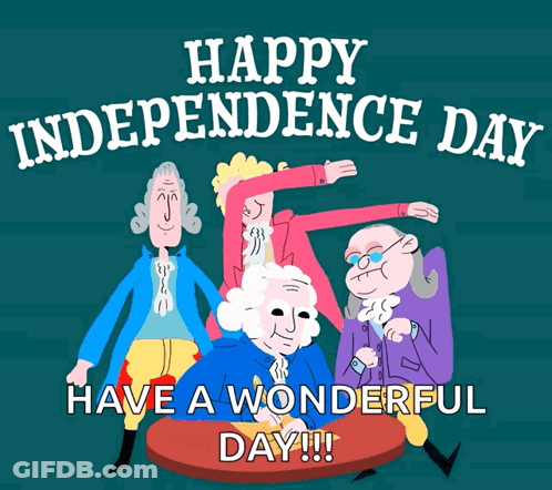 Happy Independence Day Poster GIF