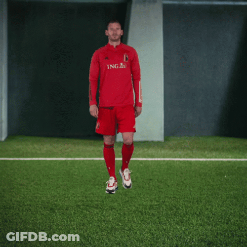 Happy Is Back Football GIF