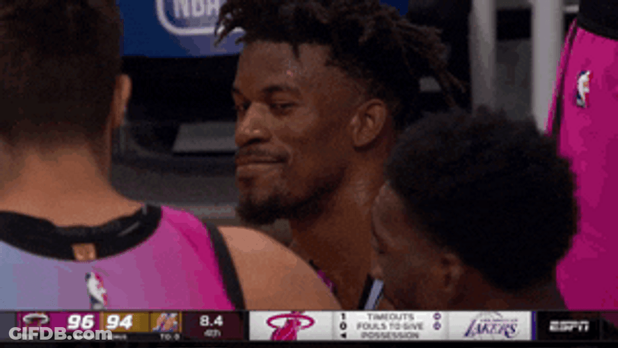 Happy Jimmy Butler GIF