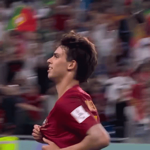 Happy Joao Felix GIF