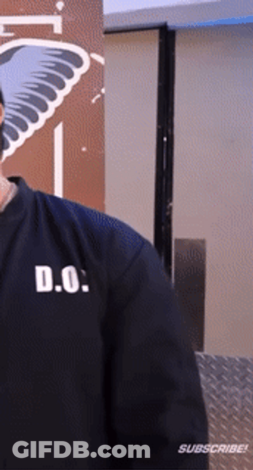 Happy Joe Hendry Holds Belt GIF