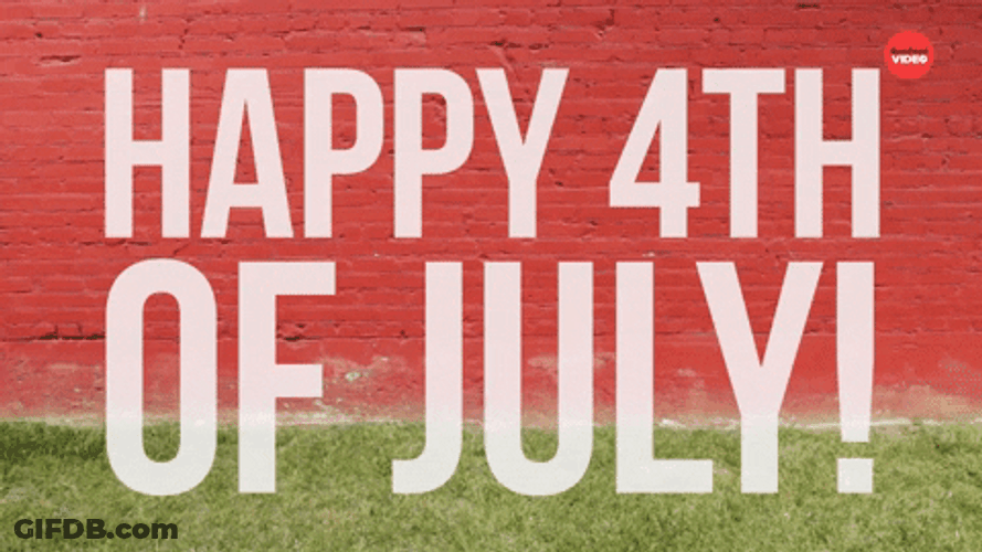 Happy July 4Th Cartwheel GIF