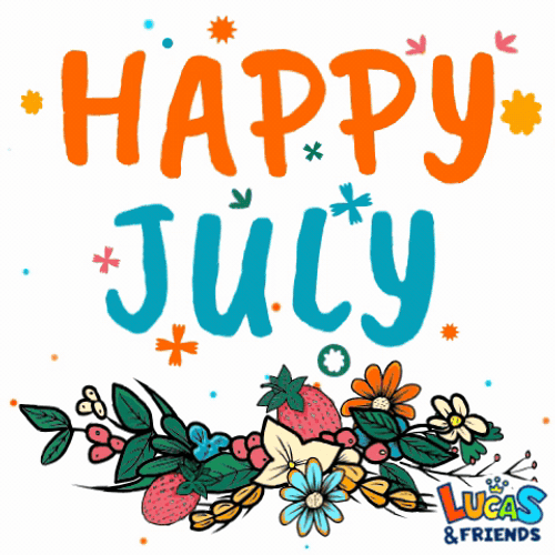 Happy July Blessings Month GIF