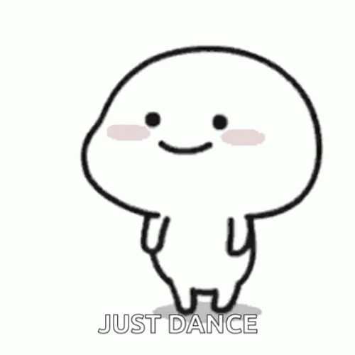 Happy Just Dance Coffin Sticker GIF